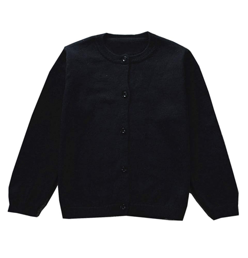 Amazon.com: GSVIBK Girls Cardigan Long Sleeve Crewneck